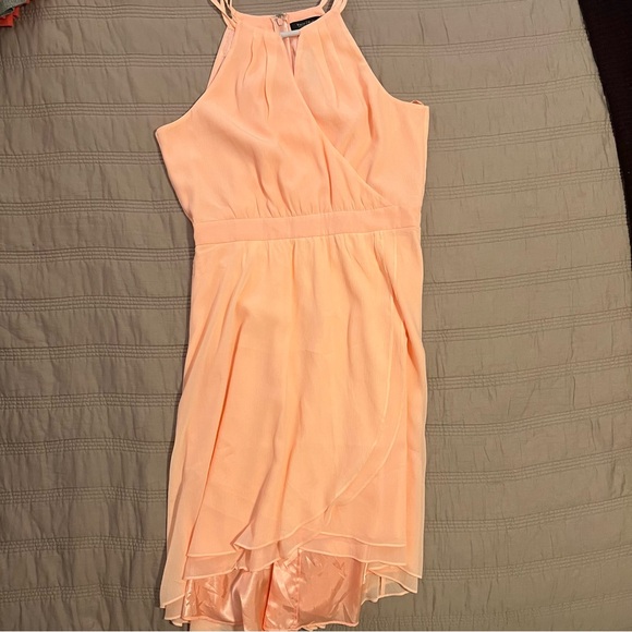 NWT White House Black Market Coral Dress - Picture 6 of 6